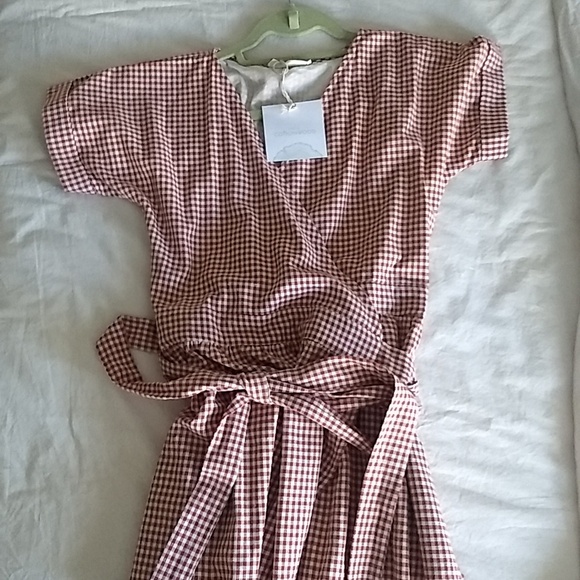 Little Cottonwood Fern Wrap Dress - Picture 3 of 5